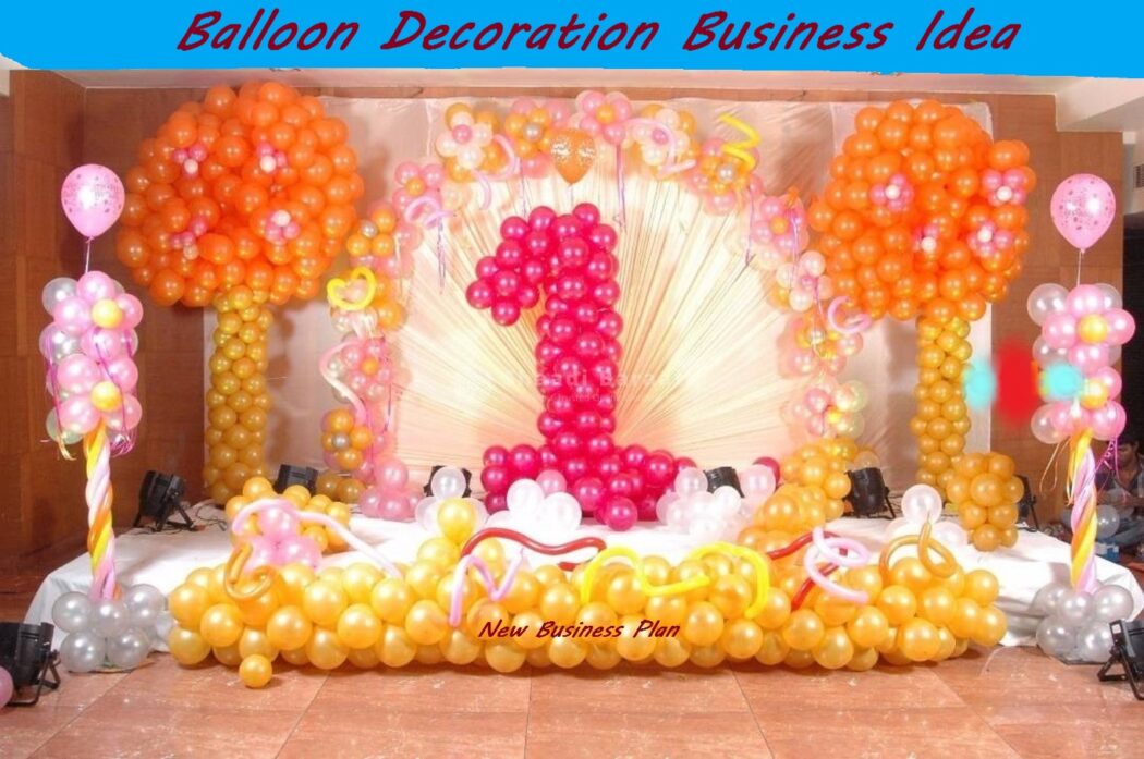 Balloon Decoration Business