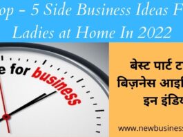 Side Business Ideas For Ladies at Home With Low Investment In 2022