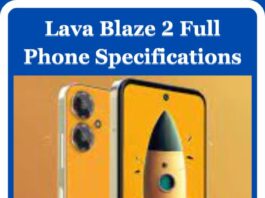 Lava Blaze 2 Full Phone Specifications