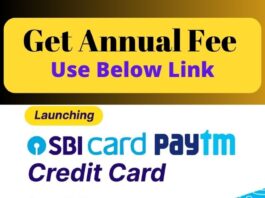 Paytm SBI RuPay Credit Card Good Use Link For More Benefits
